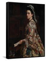 Vanessa, 1868-John Everett Millais-Framed Stretched Canvas
