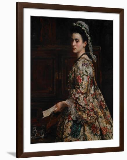 Vanessa, 1868-John Everett Millais-Framed Giclee Print