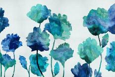 Aqua Tulips I-Vanessa Austin-Art Print