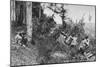 Vanguard of Austro-Hungarian Uhlans Occupying a Clearing in a Forest, World War I, 1917-null-Mounted Giclee Print