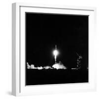 Vanguard Rocket with Satellite Making Successful Launching-Hank Walker-Framed Photographic Print