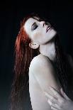 Young Redhead Throwing Head Back-Vania Stoyanova-Photographic Print