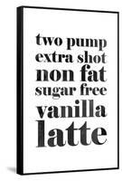 Vanilla Latte-null-Framed Stretched Canvas