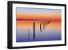 Vanishing Fence Line-Wayne Bradbury-Framed Photographic Print