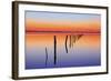 Vanishing Fence Line-Wayne Bradbury-Framed Photographic Print