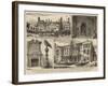 Vanishing London, the Old Convent and Cupola House, Hammersmith-Henry William Brewer-Framed Giclee Print