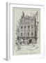 Vanishing London, the Old Palace of Henry VIII and Cardinal Wolsey, in Fleet Street-null-Framed Giclee Print