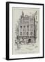 Vanishing London, the Old Palace of Henry VIII and Cardinal Wolsey, in Fleet Street-null-Framed Giclee Print