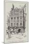 Vanishing London, the Old Palace of Henry VIII and Cardinal Wolsey, in Fleet Street-null-Mounted Giclee Print