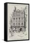 Vanishing London, the Old Palace of Henry VIII and Cardinal Wolsey, in Fleet Street-null-Framed Stretched Canvas