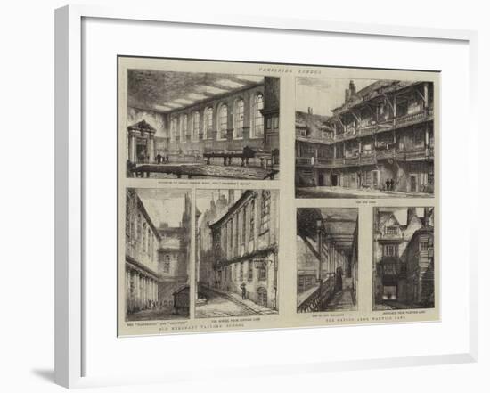 Vanishing London-Henry William Brewer-Framed Giclee Print