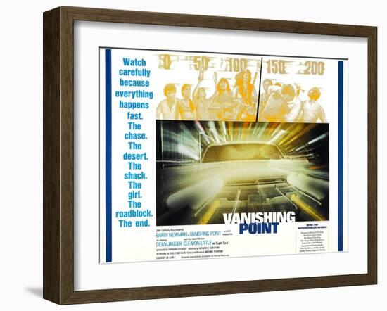 Vanishing Point, 1971, TM & Copyright © 20th Century Fox Film Corp./courtesy Everett Collection-null-Framed Art Print