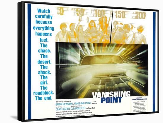 Vanishing Point, 1971, TM & Copyright © 20th Century Fox Film Corp./courtesy Everett Collection-null-Framed Stretched Canvas