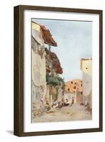 Vanishing Taormina-Alberto Pisa-Framed Giclee Print