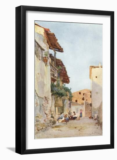 Vanishing Taormina-Alberto Pisa-Framed Giclee Print