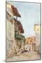 Vanishing Taormina-Alberto Pisa-Mounted Giclee Print