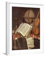 Vanitas, (An Allegorical Still-Life)-Edwaert Colyer or Collier-Framed Giclee Print