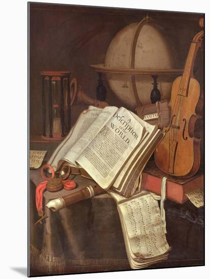 Vanitas, (An Allegorical Still-Life)-Edwaert Colyer or Collier-Mounted Giclee Print