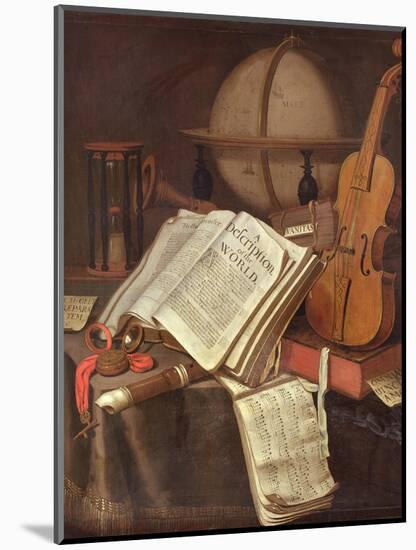 Vanitas, (An Allegorical Still-Life)-Edwaert Colyer or Collier-Mounted Giclee Print