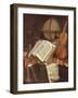 Vanitas, (An Allegorical Still-Life)-Edwaert Colyer or Collier-Framed Giclee Print