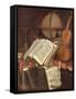 Vanitas, (An Allegorical Still-Life)-Edwaert Colyer or Collier-Framed Stretched Canvas