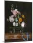 Vanitas Flower Still Life, c.1656-1657-Willem van Aelst-Mounted Giclee Print