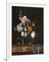 Vanitas Flower Still Life, c.1656-1657-Willem van Aelst-Framed Giclee Print