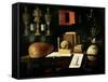 Vanitas Still Life, 1641-Sebastian Stoskopff-Framed Stretched Canvas