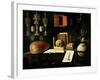 Vanitas Still Life, 1641-Sebastian Stoskopff-Framed Giclee Print