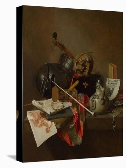 Vanitas Still Life, 1648-Jan Jansz Treck-Stretched Canvas