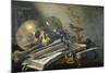 Vanitas Still Life , 1656-Pieter Claesz-Mounted Giclee Print