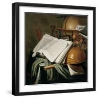 Vanitas Still Life, 17Th-18Th Century (Oil on Canvas)-Edwaert Colyer or Collier-Framed Giclee Print