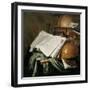 Vanitas Still Life, 17Th-18Th Century (Oil on Canvas)-Edwaert Colyer or Collier-Framed Giclee Print