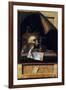 Vanitas Still Life, 17Th Century (Oil on Canvas)-Cornelis Norbertus Gysbrechts-Framed Giclee Print