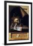 Vanitas Still Life, 17Th Century (Oil on Canvas)-Cornelis Norbertus Gysbrechts-Framed Giclee Print