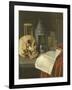 Vanitas Still Life, B. Schaak.-B. Schaak-Framed Art Print