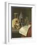 Vanitas Still Life, B. Schaak.-B. Schaak-Framed Art Print