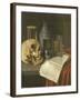 Vanitas Still Life, B. Schaak.-B. Schaak-Framed Art Print