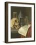 Vanitas Still Life, B. Schaak.-B. Schaak-Framed Art Print