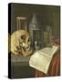 Vanitas Still Life, B. Schaak.-B. Schaak-Stretched Canvas