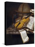 Vanitas Still Life - Peinture Par Edwaert Collier (1642-1708), - Oil on Canvas, 71,6X60,6 - Private-Edwaert Colyer or Collier-Stretched Canvas