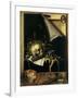 Vanitas (Still Life - Trompe L'Oeil) 1664-Cornelis Norbertus Gysbrechts-Framed Giclee Print