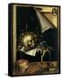 Vanitas (Still Life - Trompe L'Oeil) 1664-Cornelis Norbertus Gysbrechts-Framed Stretched Canvas