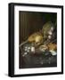 Vanitas Still Life with a Nautilus and a Lute-Matthys Naiveu-Framed Giclee Print