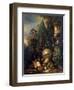 Vanitas, Still Life with a Vase, 17th or Early 18th Century-Matthias Withoos-Framed Giclee Print