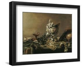 Vanitas Still-Life with Nautilus Cup, 1634-Pieter de Hooch-Framed Giclee Print