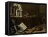 Vanitas Still Life with the Spinario-Pieter Claesz-Framed Stretched Canvas