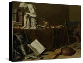 Vanitas Still Life with the Spinario-Pieter Claesz-Stretched Canvas