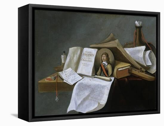 Vanitas Still-Life-Pietro da Cortona-Framed Stretched Canvas