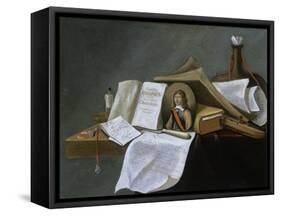 Vanitas Still-Life-Pietro da Cortona-Framed Stretched Canvas